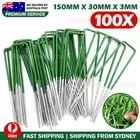 Primeturf Synthetic Artificial Grass Pins Fake Lawn Turf Weedmat U Pegs Plants N