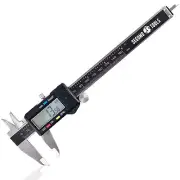 Segomo Tools 6 Inch Electronic Digital Calipers: Inch, Fractions, Millimeter