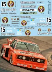 1/24 Decals for BMW 320 GR.5 GR5 Jagermeister Hans James Stuck Decal TBD796