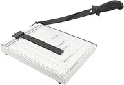 Paper Cutter, Guillotine Paper Trimmer, Heavy Duty Papper Cutter for Cardstock Cardboard, Paper Slicer for Home Office School Paper Cuter