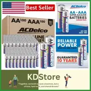 ACDelco 200-Count Super Alkaline AA & AAA Batteries - 10- Life, Eco-Friendly