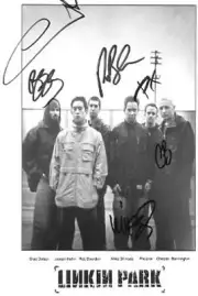 Linkin Park Hybrid Theory Band Signed Autographed Photo Poster Memorabilia A4...