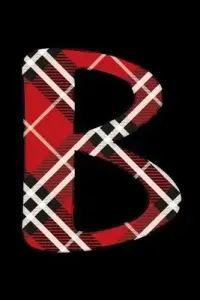 在飛比找博客來優惠-B: small lined red plaid noteb