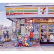 Mr Corn Dogs are Best When Hot poster Takashi Murakami kaikai kiki ED 300