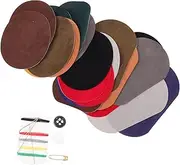 AKOOSY 1 Set Iron Cloth Patches for Jeans Shirts Creative Knee Elbow Repair Appliques Fashionable Decorative Accessories for Clothing Easy to Cut and Apply for Stain