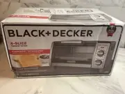 BLACK+DECKER 4 Slice Toaster Oven Stainless Steel TO1700SG