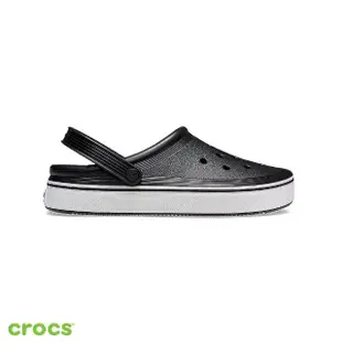 【Crocs】中性鞋 平板洞洞鞋克駱格(208371-001)