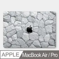 在飛比找PChome24h購物優惠-石頭牆面 MacBook Air / Pro 防刮保護殼