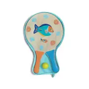 2pc Djeco Wood Sea Beach Racket Set w/ Ball Outdoor Play Toy Kids/Children 5y+