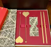 New VIP Genuine Christian Dior Bartender Kit Straws And Stirred
