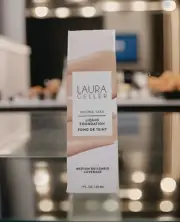 LAURA GELLER Double Take Liquid Foundation LIGHT Buildable Coverage NEW