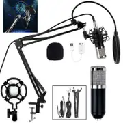 BM800 Condenser Microphone Kit Studio Suspension Boom Scissor Arm Stand AU SHIP