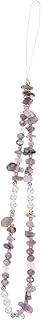HOMOBABE Creative Phone Lanyard Charm Beaded Wrist Strap for Mobile Devices Lightweight and Decorative for Travel School Office and Outdoor Use Easy to Install