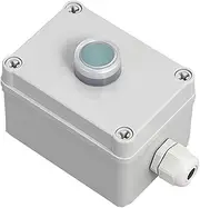 HAODEE Switch with Arrow Button Control Box self Start Button Water Tank Electrical Industrial Emergency Stop Switch (Size : 1)