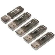 Micro Center SuperSpeed 5 Pack 32GB USB 3.0 Flash Drive Gum Size Memory Stick...