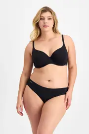 Jockey No Panty Line Promise Bikini - Black, Size: 10, Silk