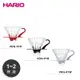 日本 HARIO V60玻璃濾杯 1-2杯份 ( VDG-01B/VDG-01R/VDG-01W)