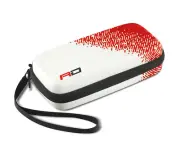 Red Dragon Monza Dart Case – Holds 1 Set Darts Assembled - Red & White