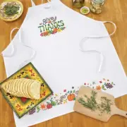 Herrschners® Thanksgiving Apron Stamped Cross-Stitch