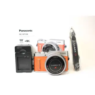 【台南橙市3C】Panasonic Lumix DC+GF10X + 14-42mm X鏡 橘 單鏡組 #84219