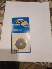 OLFA RB-1 SPARE Blade, 1-pack "RTY-2" "45-C" - High Quality Tungsten Steel