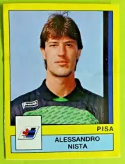 Alessandro Nista , Pisa N.262CALCIATORI Panini 1988/89 Figurine Sticker -new