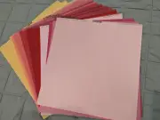 Bazzill Cardstock 12 x 12 - Red & Yellow Bundle - 55 Sheets