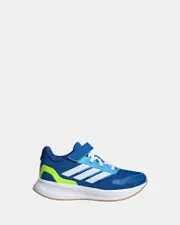 Runfalcon 5 Self-Fastening El Pre-School Bright Royal/White/Lucid Lemon