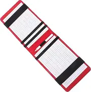 Gatuida Golfing Score Record Notebook Lightweight Scorebook Stylish Pattern Protects Scorecards from Sweat Scratches Present for Golf Enthusiasts