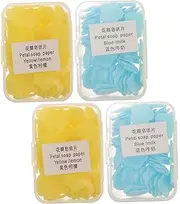BRIGHTFUFU Travel Portable Hand Tablets Soap Flakes Hand Soap Refill Sink Caddy Container Soap Bag Travel Bottles for Toiletries Soap Dish Drainer Dispenser Soap Paper