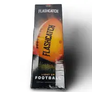 FLASHCATCH Light Up Football Glow in the Dark Ball Outdoor Size 6