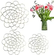 Floral Grid for Vase, Set of 3 Floral Grid Arranger Twister, Artificial Plant Organizer, Flower Arranging Tool for Vase Plant Flower