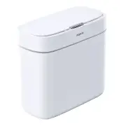 Bathroom Automatic Trash Can with Lid 3 Gallon Slim Plastic Narrow Motion Sensor