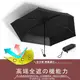 RainSky-六折式口袋傘 /遮光+撥水雙效/抗UV傘超短傘黑膠傘晴雨傘洋傘折疊傘陽傘防曬傘非反向傘+2
