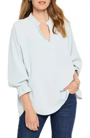 NIC+ZOE Breezy Back Tie Top in Starlight at Nordstrom, Size Small