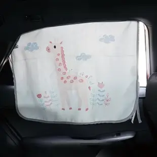 【JoyNa】2入-卡通磁吸式防曬抗UV汽車窗簾車用遮光布遮陽窗簾