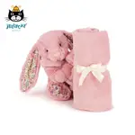 JELLYCAT英國正版經典BLOSSOM TULIP BUNNY安撫巾寶寶口水巾安撫玩具娃娃填充玩具