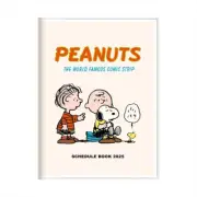 2025 Schedule Book Agenda Planner Sunstar Snoopy A6 Monthly #03