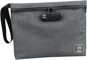 [rockible] Smell Proof Bag Odorless Travel Case Lockable Storage Bag for Accessories
