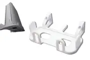 Wall Mount Holder Bracket for Asus ZenWifi BT6 WiFi 7 Router WHT(ZENWIFIBT62PK)
