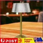 3 Colors LED Bedside Night Light Dimmable Desk Lamps Rechargeable Bar Decoration