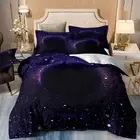 Galaxy Quilt Doona Duvet Cover Set Single Double Queen King Bedding Pillowcases