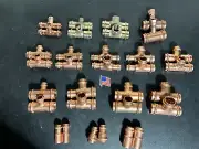 QTY 32 - NIBCO VIEGA EPC PROPRESS COPPER TEES FITTINGS *MADE IN USA*