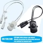 PIR-8 Motion Sensor for 5V 12V 24V Applications and LED Strips Lights 5.5x2.5mm