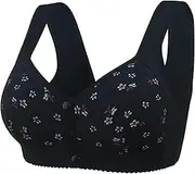 [ADJHDFH] Front Closure Bras for Women,Front Button Wirefree Nursing Bras for Breastfeeding Convenient Sports Bras