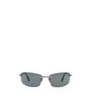 rimless sunglasses One size silver