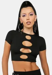 With Conviction Crop Tee