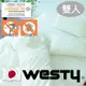 日本西村Westy 防蟎系列-標準雙人床包-象牙白