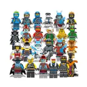 Catzon Set of 24 Pcs Block Toys Minifigures Assembled Building Puzzle for 6+