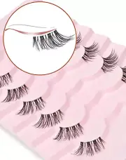 Natural Lashes Half Lashes Natural Look False Eyelashes Wispy Lashes Natural Hal